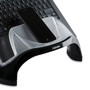 Fellowes Laptop Riser with USB Connection, 13 1/8 x 10 5/8 x 7 1/2, Black/Clear View Product Image