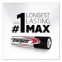 Energizer MAX Alkaline AA Batteries, 1.5V, 8/Pack View Product Image
