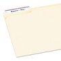 Avery Permanent TrueBlock File Folder Labels with Sure Feed Technology, 0.66 x 3.44, White, 30/Sheet, 25 Sheets/Pack AVE5666 View Product Image