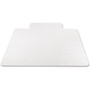 deflecto SuperMat Frequent Use Chair Mat for Medium Pile Carpet, 45 x 53, Wide Lipped, Clear View Product Image