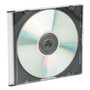 Innovera CD/DVD Slim Jewel Cases, Clear/Black, 100/Pack View Product Image
