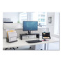 Fellowes Designer Suites Desktop Organizer, 11 1/8 x 5 x 3 7/8, Black Pearl View Product Image