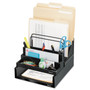 Fellowes Designer Suites Desktop Organizer, 11 1/8 x 5 x 3 7/8, Black Pearl View Product Image