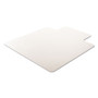 deflecto ExecuMat All Day Use Chair Mat for High Pile Carpet, 45 x 53, Wide Lipped, Clear View Product Image