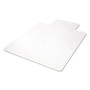 deflecto EconoMat All Day Use Chair Mat for Hard Floors, 45 x 53, Wide Lipped, Clear View Product Image