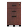 Alera Valencia Mobile Box/Box/File Pedestal File, 15.88w x 20.5d x 28.38h, Medium Cherry View Product Image