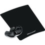 Fellowes Gel Gliding Palm Support w/Mouse Pad, Black View Product Image