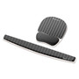 Fellowes Photo Gel Wrist Rest with Microban, 18 1/2 x 2 5/16 x 3/4, Gray/White View Product Image