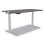 Fellowes Levado Laminate Table Top (Top Only), 60w x 30d, Gray Ash View Product Image