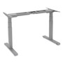 Fellowes Cambio Height Adjustable Desk Base (Base Only), 72w x 30d x 50.25h, Silver View Product Image