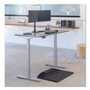 Fellowes Cambio Height Adjustable Desk Base (Base Only), 72w x 30d x 50.25h, Silver View Product Image