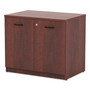 Alera Valencia Series Storage Cabinet, 34 1/8w x 22 7/8d x 29 1/2h, Medium Cherry View Product Image