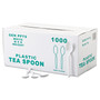 GEN Medium-Weight Cutlery, Teaspoon, White, 1000/Carton View Product Image