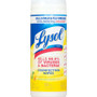 LYSOL Brand Disinfecting Wipes, 7 x 8, Lemon and Lime Blossom, 35 Wipes/Canister, 12 Canisters/Carton View Product Image