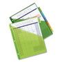 Avery Insertable Big Tab Plastic 1-Pocket Dividers, 8-Tab, 11.13 x 9.25, Assorted, 1 Set View Product Image