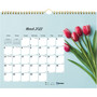 Blueline Romantic Wall Calendar, Floral, 8 x 11, 2021 View Product Image