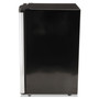 Avanti 4.4 CF Refrigerator, 19 1/2"W x 22"D x 33"H, Black/Stainless Steel View Product Image