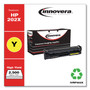 Innovera Remanufactured Yellow High-Yield Toner, Replacement for HP 202X (CF502X), 2,500 Page-Yield View Product Image