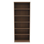 Alera Valencia Series Bookcase, Six-Shelf, 31 3/4w x 14d x 80 1/4h, Mod Walnut View Product Image