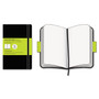 Moleskine Classic Softcover Notebook, Unruled, Black Cover, 5.5 x 3.5, 192 Sheets View Product Image