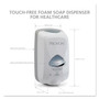 PROVON TFX Touch Free Dispenser, 1200 mL, 6" x 4" x 10.5", Dove Gray View Product Image