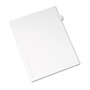 Avery Preprinted Legal Exhibit Side Tab Index Dividers, Avery Style, 10-Tab, 21, 11 x 8.5, White, 25/Pack, (1021) View Product Image