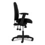 HON Network Mid-Back Task Chair, Supports up to 250 lbs., Black Seat/Black Back, Black Base HONVL282A2VA10T View Product Image