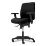 HON Network Mid-Back Task Chair, Supports up to 250 lbs., Black Seat/Black Back, Black Base HONVL282A2VA10T View Product Image