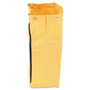 Rubbermaid Commercial Zippered Vinyl Cleaning Cart Bag, 24 gal, , 17.25" x 30.5", Yellow View Product Image