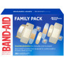 BAND-AID Sheer/Wet Adhesive Bandages, Assorted Sizes, 280/Box View Product Image