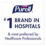 PURELL Healthcare Advanced Foam Hand Sanitizer, 1200 mL, Clean Scent, For ES6 Dispensers, 2/Carton View Product Image