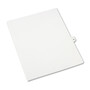 Avery Preprinted Legal Exhibit Side Tab Index Dividers, Avery Style, 10-Tab, 41, 11 x 8.5, White, 25/Pack, (1041) View Product Image