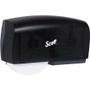 Scott Essential Coreless Twin Jumbo Roll Tissue Dispenser, 20 x 6 x 11, Black View Product Image