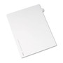 Avery Preprinted Legal Exhibit Side Tab Index Dividers, Avery Style, 10-Tab, 48, 11 x 8.5, White, 25/Pack, (1048) View Product Image