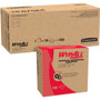 WypAll Oil, Grease and Ink Cloths, POP-UP Box, 8 4/5 x 16 4/5, Blue, 100/Box, 5/Carton View Product Image