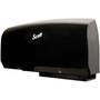 Scott Pro Coreless Twin Jumbo Roll Tissue Dispenser, 23 1/2 x 6 3/4 x 11 7/8, Black View Product Image