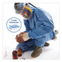 KleenGuard A60 Blood and Chemical Splash Protection Coveralls, X-Large, Blue, 24/Carton View Product Image