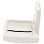 Rubbermaid Commercial Sturdy Station 2 Baby Changing Table, 33.5 x 21.5, Platinum View Product Image