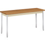 HON Utility Table, Rectangular, 60w x 20d x 29h, Harvest/Putty View Product Image