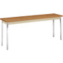 HON Utility Table, Rectangular, 72w x 36d x 29h, Harvest/Putty View Product Image