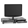 Kelly Computer Supply Adjustable Monitor Stand w/Single Storage Drawer, 13-1/4 x 13-1/2 x 2-3/4 to 4 View Product Image