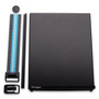 Kensington Letter-Size Freestanding Desktop Copyholder, Stainless Steel, Black View Product Image