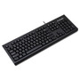 Kensington Keyboard for Life Slim Spill-Safe Keyboard, 104 Keys, Black View Product Image