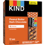 KIND Plus Nutrition Boost Bar, Peanut Butter Dark Chocolate/Protein, 1.4 oz, 12/Box View Product Image