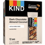 KIND Fruit and Nut Bars, Dark Chocolate Almond and Coconut, 1.4 oz Bar, 12/Box View Product Image