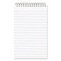 National Wirebound Memo Books, Narrow Rule, 3 x 5, White, 60 Sheets View Product Image