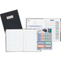 Blueline Business Notebook, Medium/College Rule, Black Cover, 9.25 x 7.25, 192 Sheets View Product Image