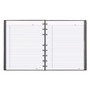 Blueline NotePro Notebook, 1 Subject, Narrow Rule, Black Cover, 9.25 x 7.25, 75 Sheets View Product Image