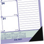 Blueline Academic Desk Pad Calendar, 21.25 x 16, White/Blue/Green, 2020-2021 View Product Image