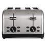 Oster Extra Wide Slot Toaster, 4-Slice, 12 3/4 x 13 x 8 1/2, Stainless Steel View Product Image